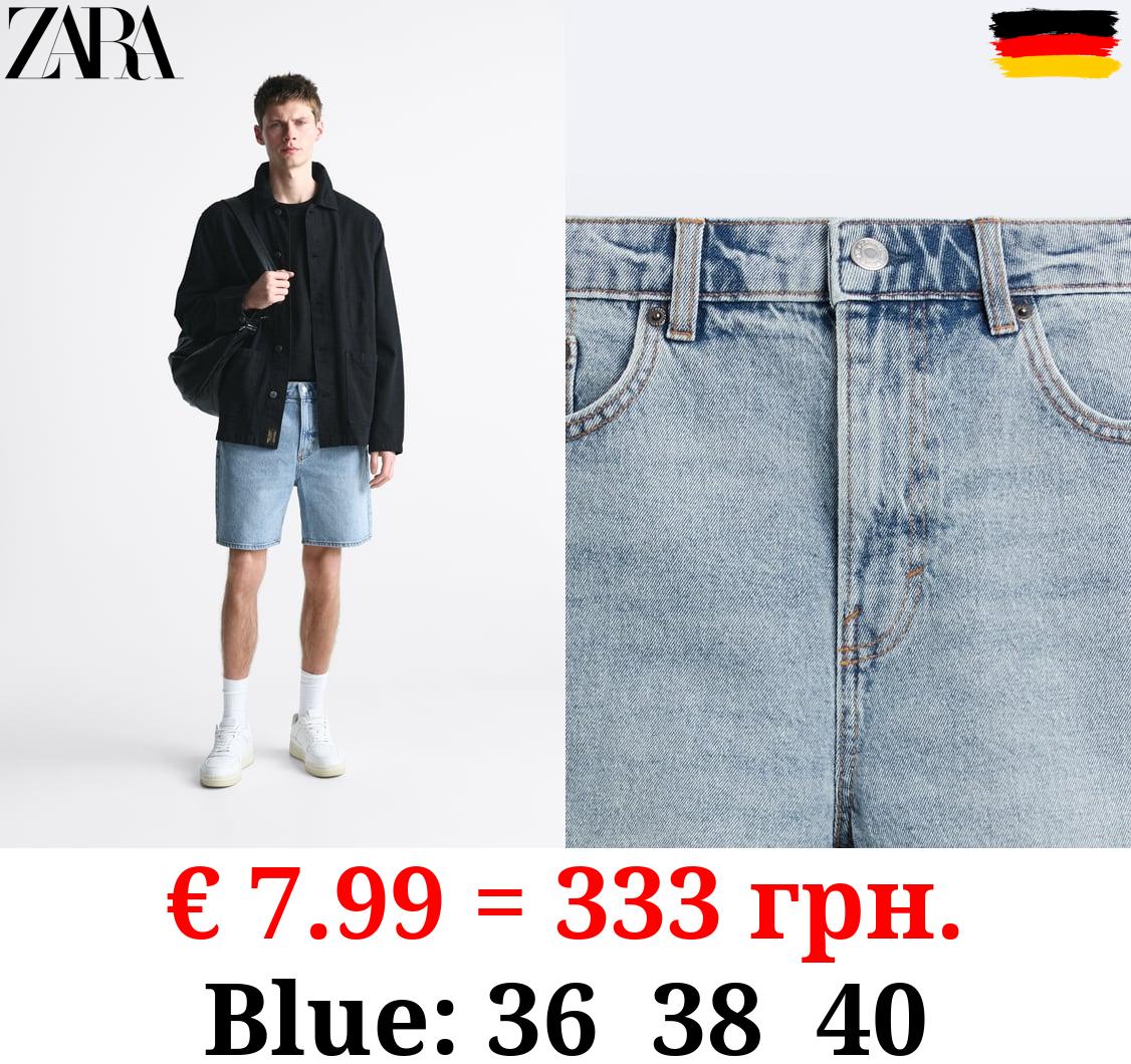 BASIC DENIM BERMUDA SHORTS