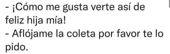 Mi hija muy feliz