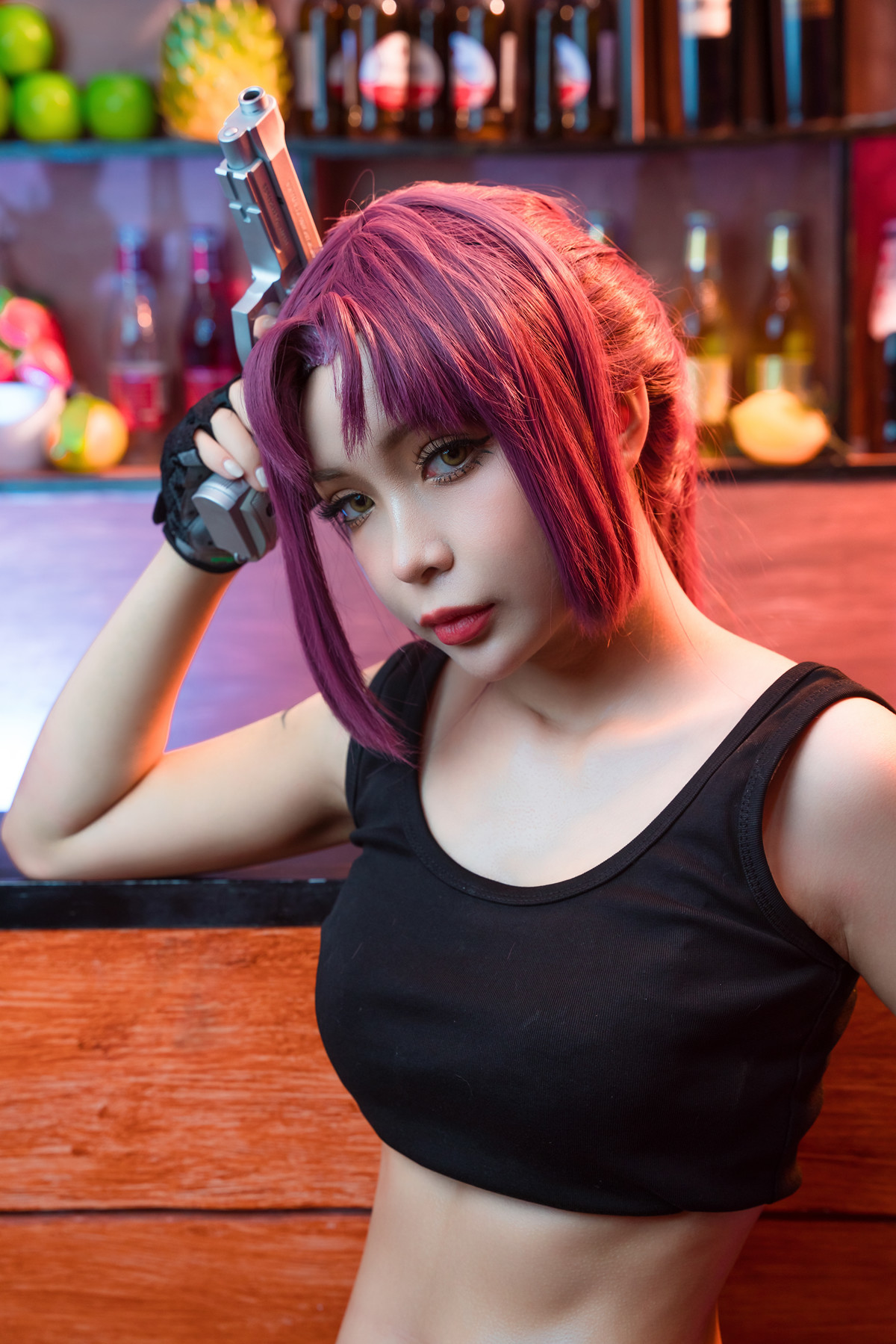 Cosplay Umeko.J Revy Black Lagoon 18