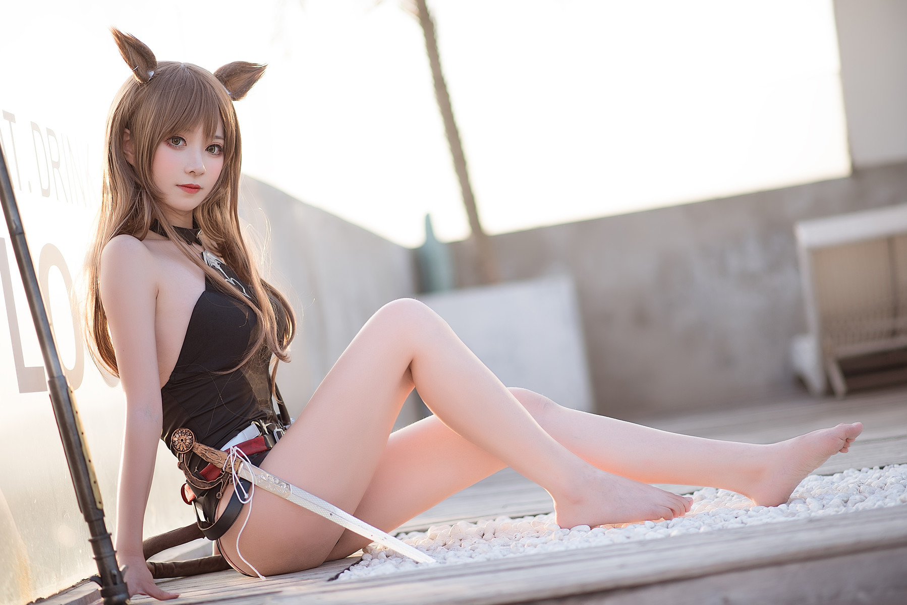 阳炎型小菠萝 Cosplay 天火泳装 16
