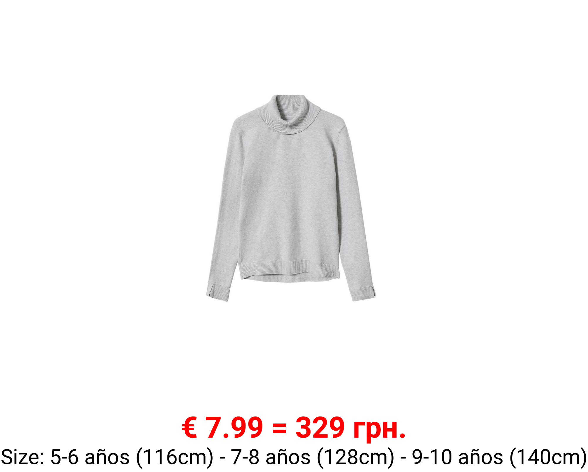 Jersey cuello vuelto