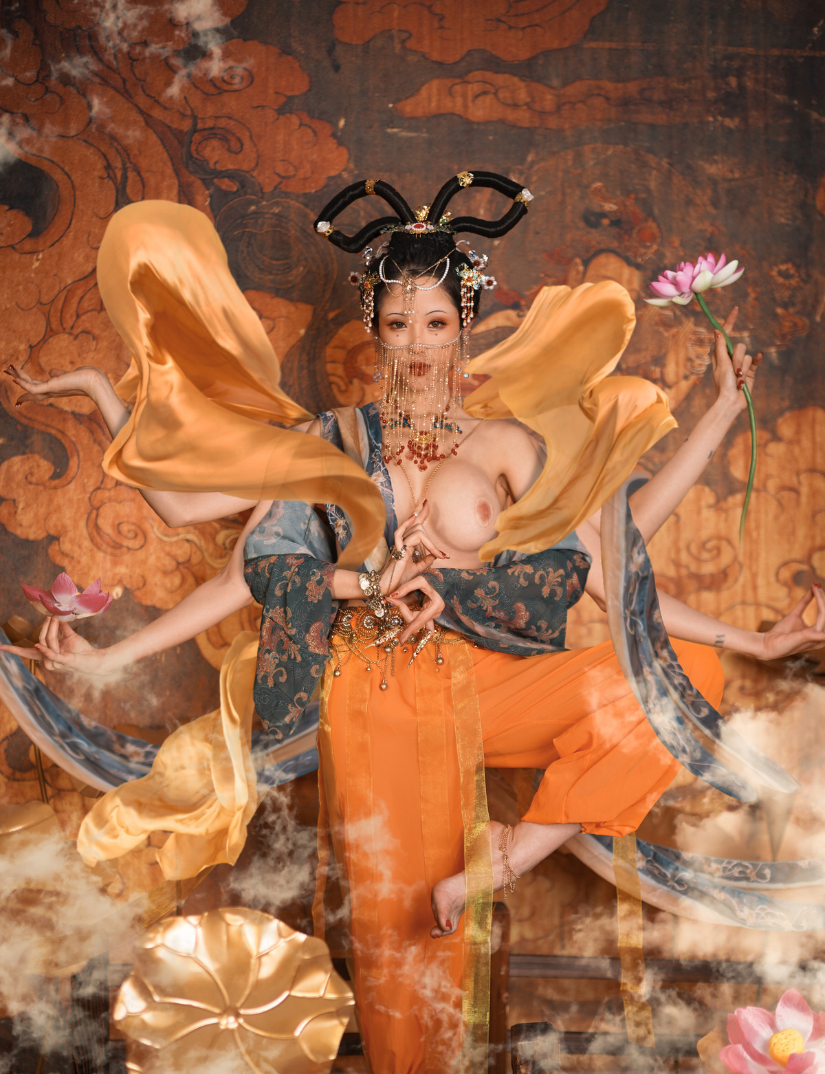 Cosplay 钛合金TiTi 画中仙 24