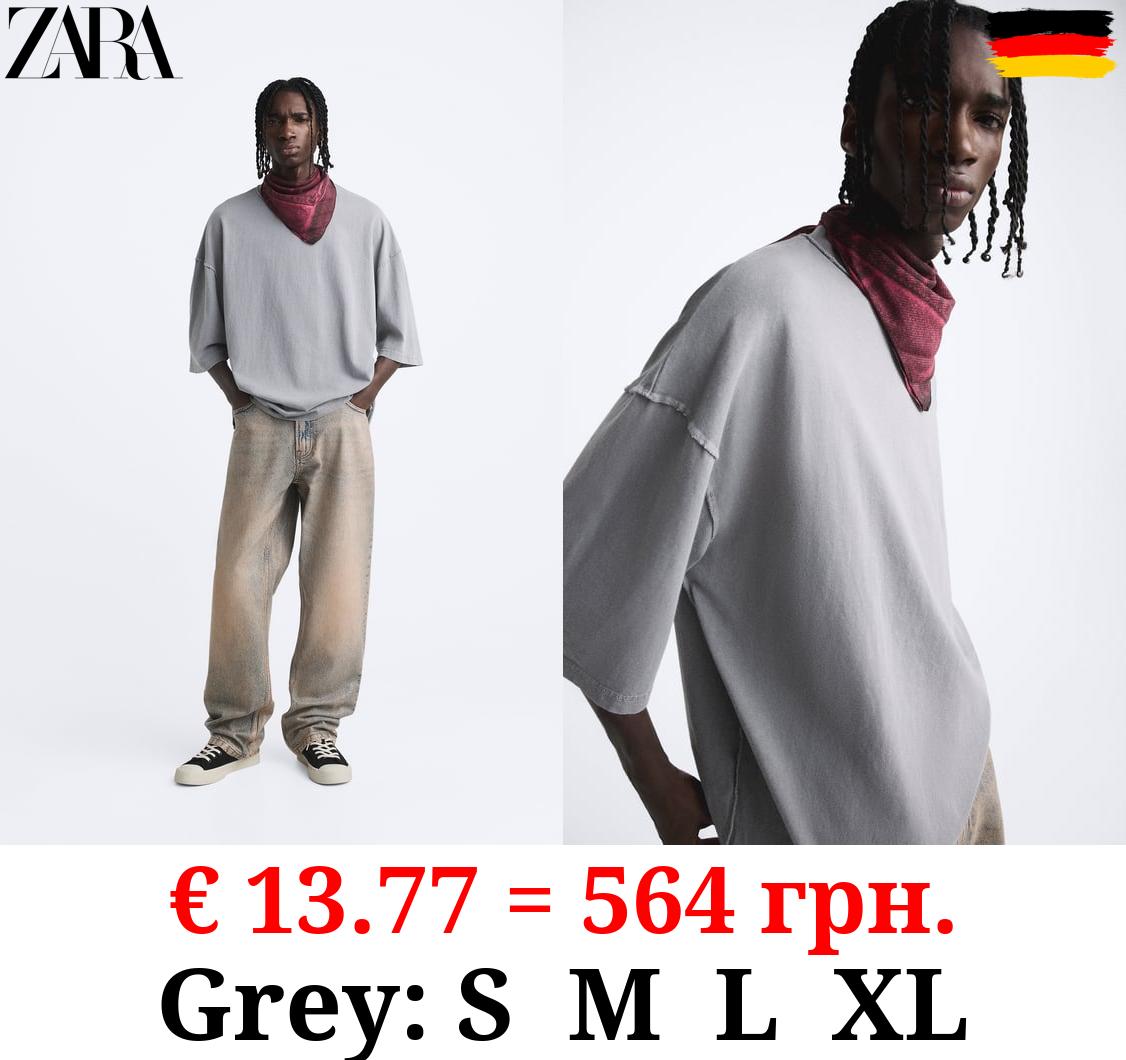 FADED COLOURED T-SHIRT