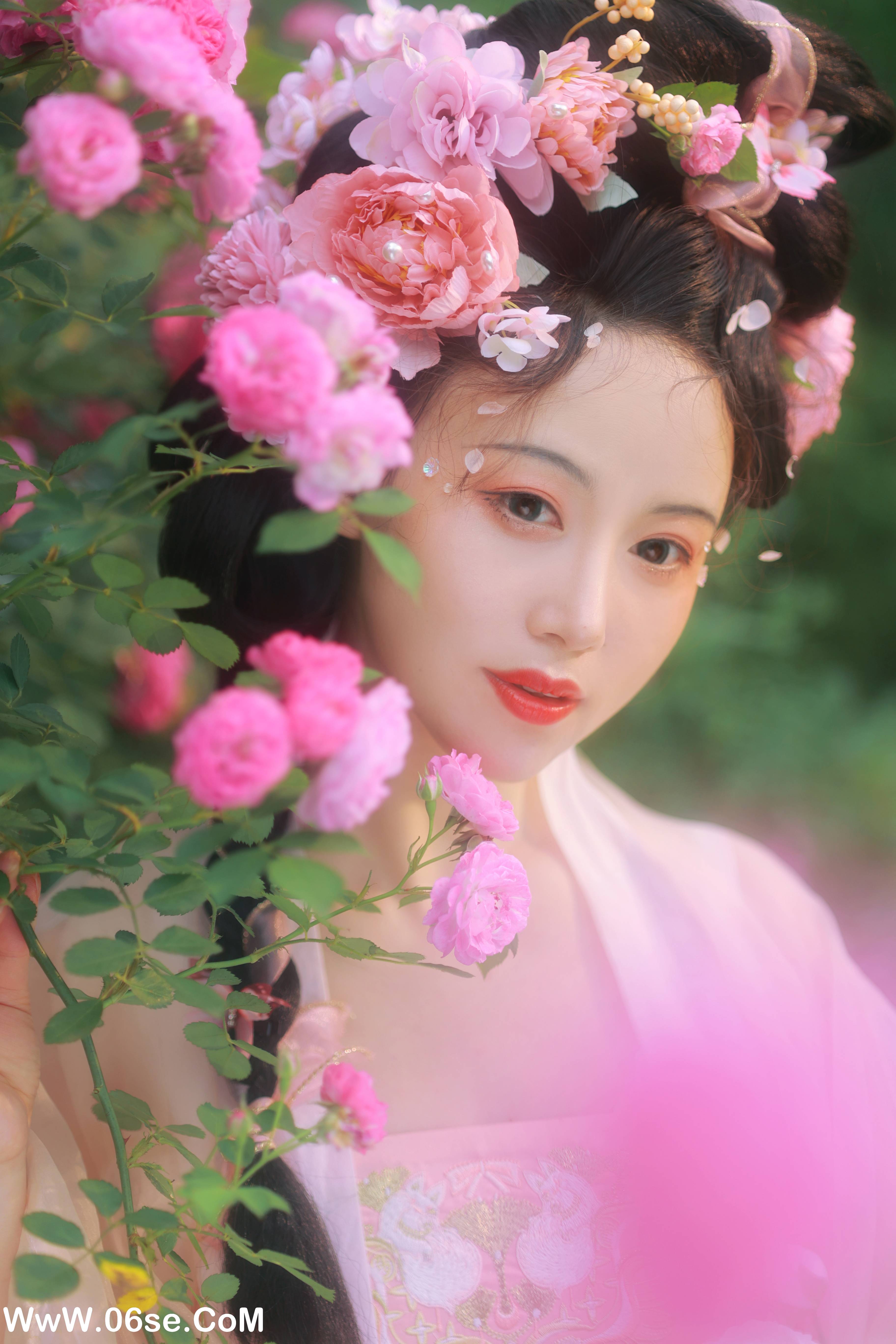 图片[14]-[YITUYU艺图语]2022.06.18 蔷薇花神 笑笑[35P-303.54MB]-六色网
