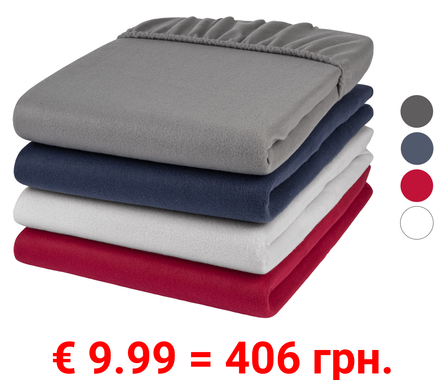 LIVARNO home Fleece Spannbettlaken, 140-160 x 200 cm