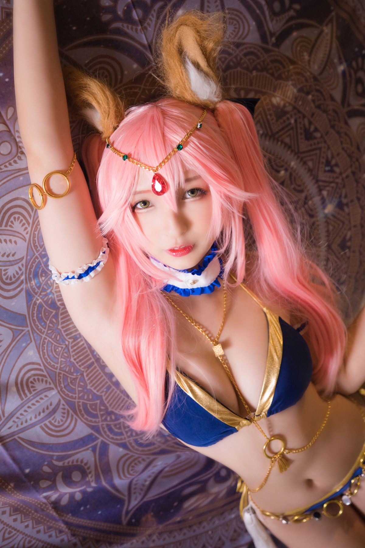 Cosplay 神楽坂真冬 玉藻前舞娘 Mysterious Love 42