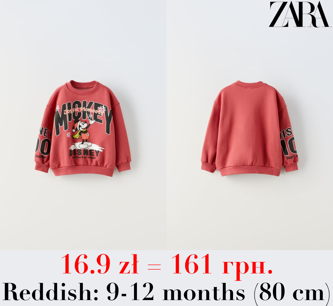 MICKEY MOUSE AND FRIENDS © DISNEY 100TH ANNIVERSARY SWEATSHIRT