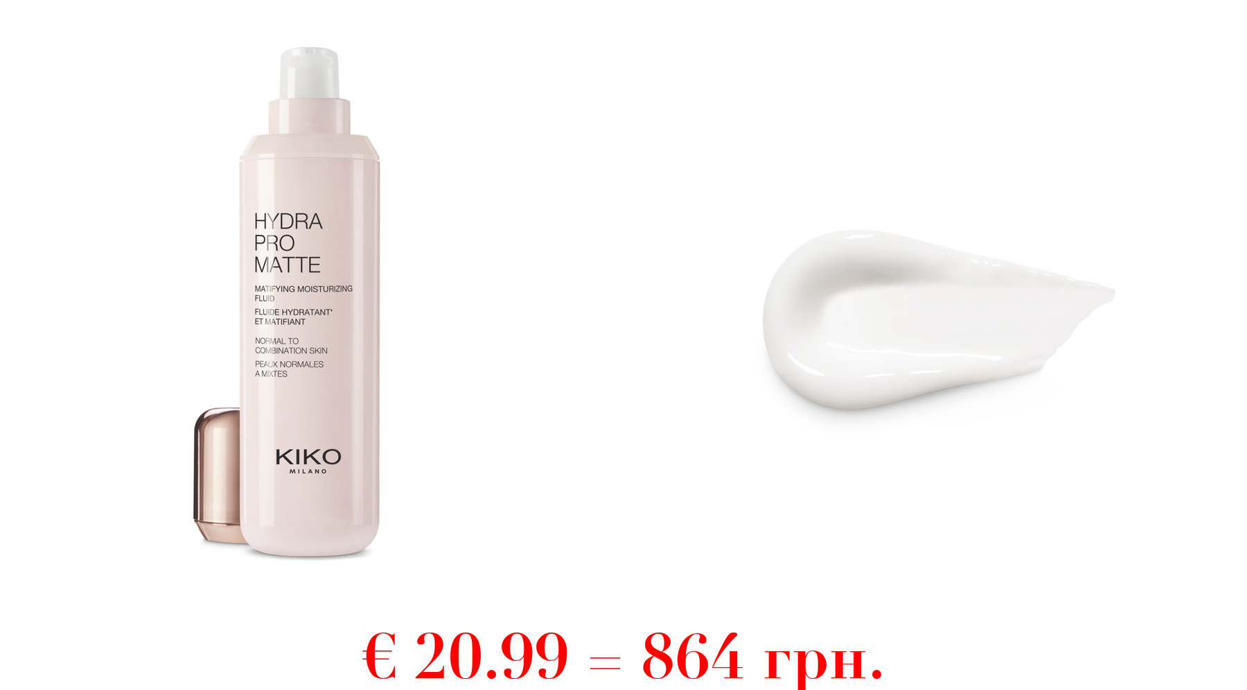 hydra pro matteMattierendes Feuchtigkeitsfluid mit Hyaluronsäure