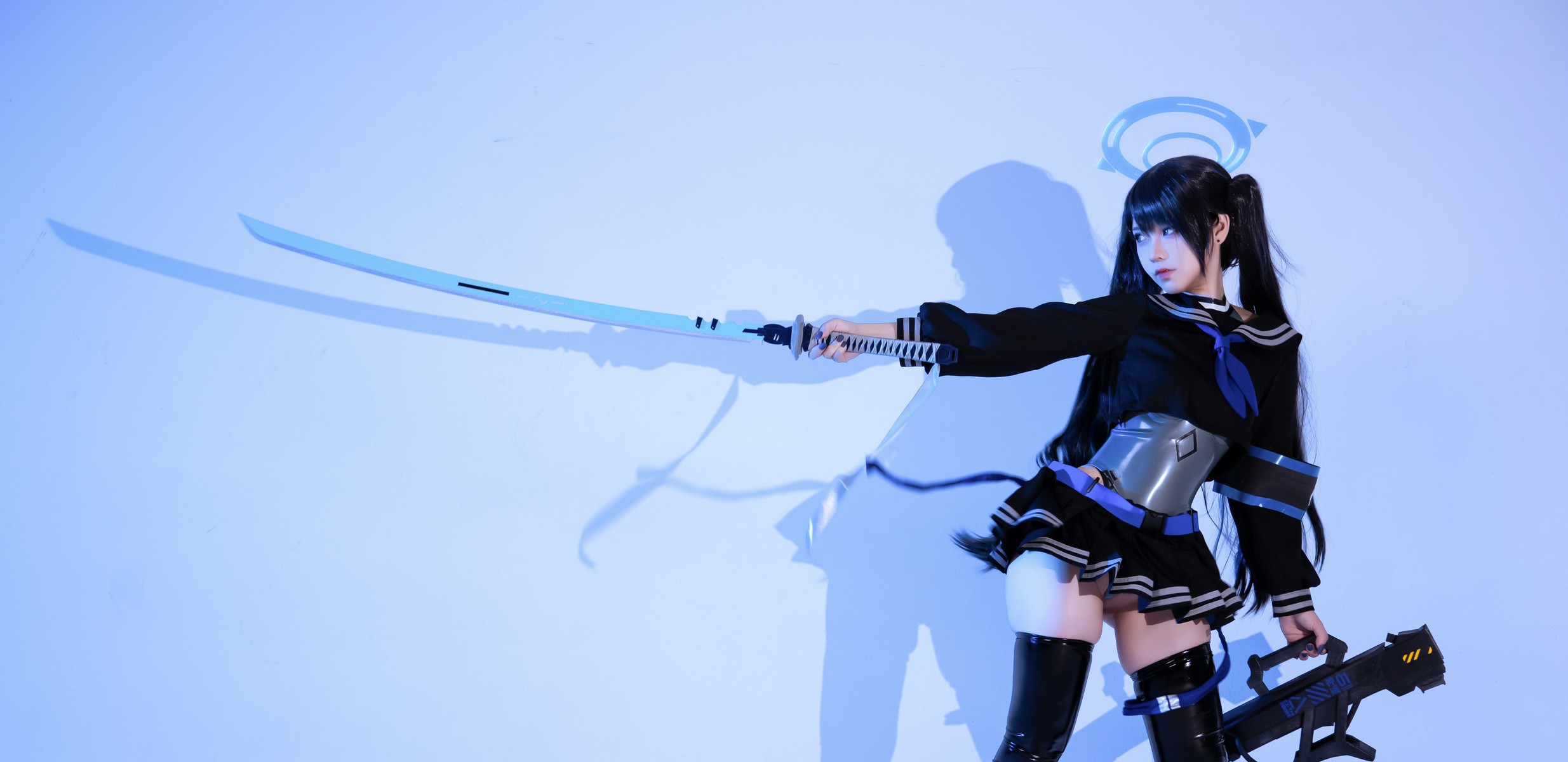 Cosplay G44不会受伤 碧蓝档案 猫塚响 9