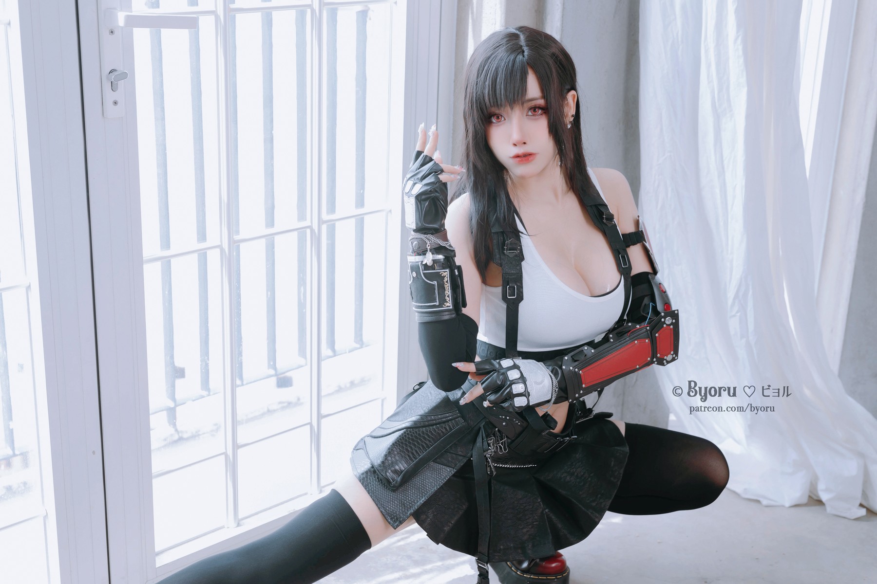 Cosplay 萝莉Byoru ティファ・ロックハート Tifa 4
