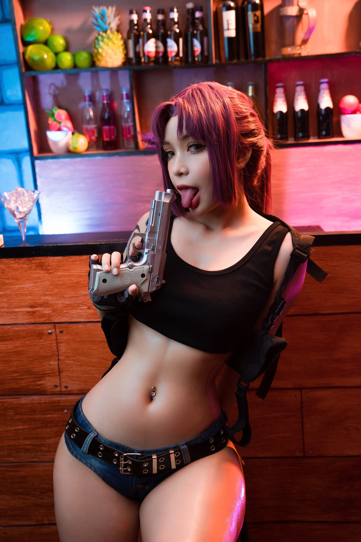 Cosplay Umeko.J Revy Black Lagoon 5