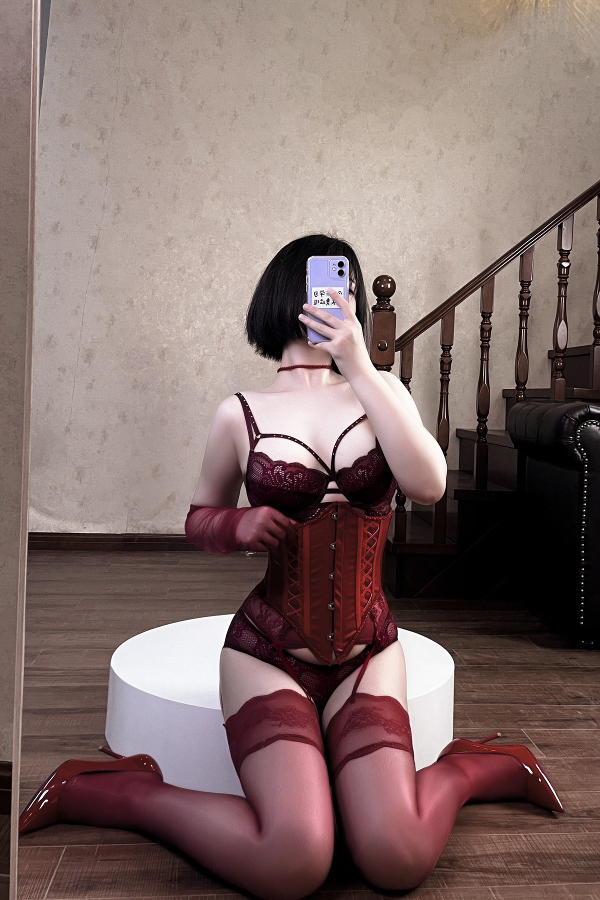Cosplay 半半子Banbanko RED 赤紅VOL.03 49