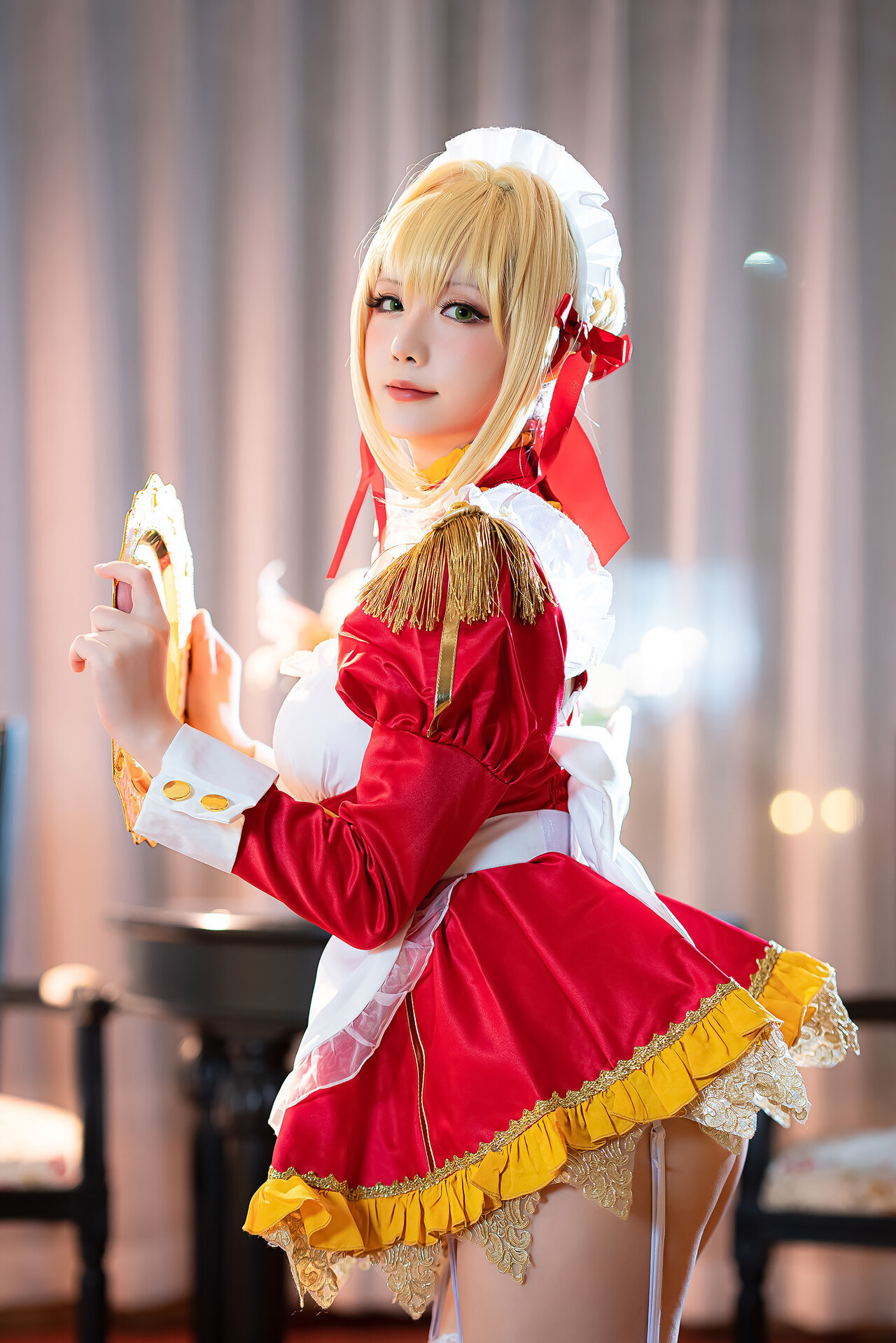 [Hoshilily 星之迟迟] Nero Claudius Maid ネロ・クラウディウス 8