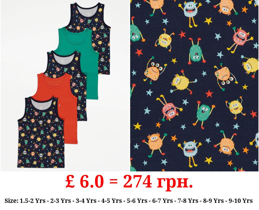 Monster Vests 5 Pack