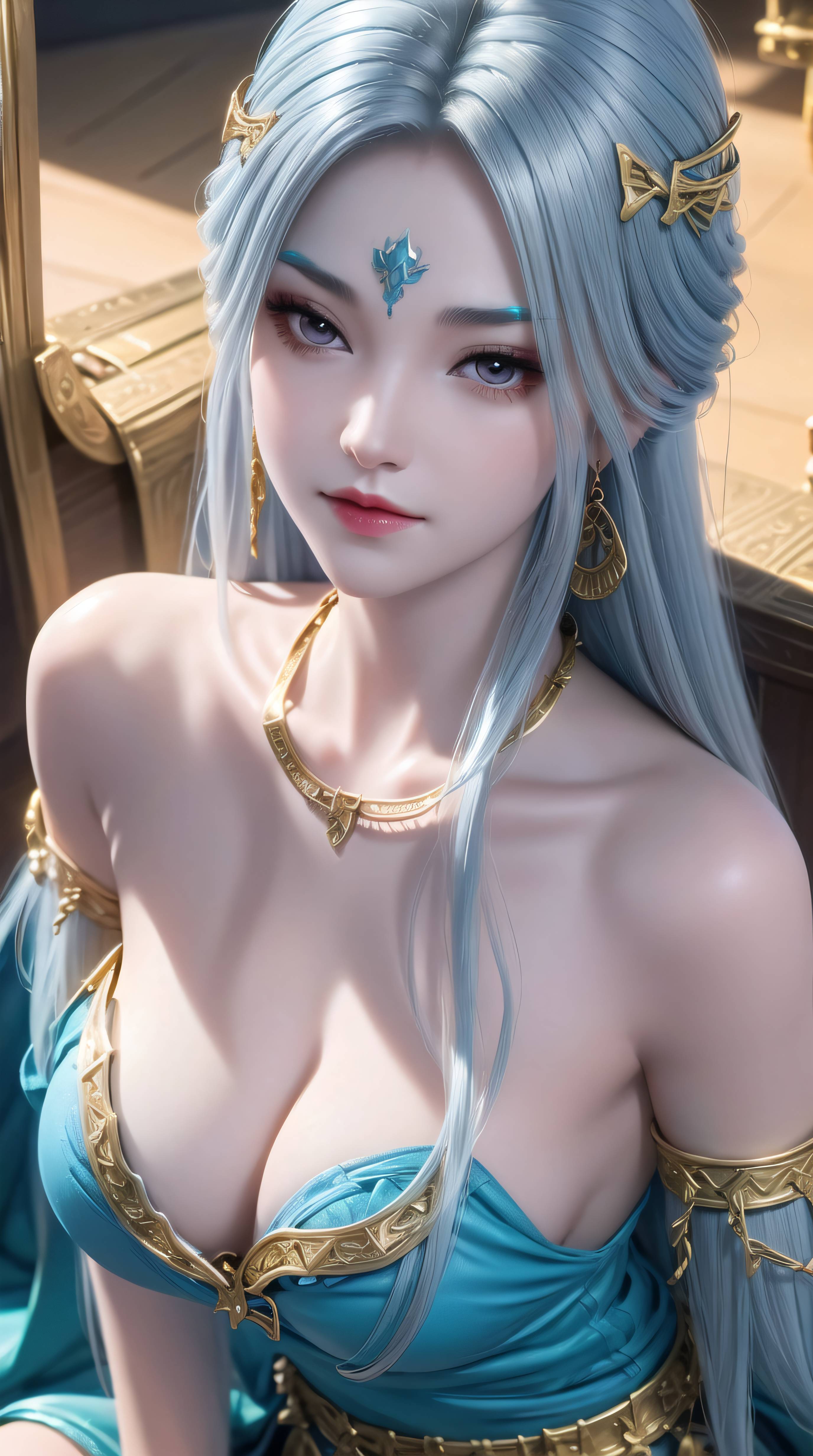 图片[34]-眷思量-奉眠 蓝色比基尼-六色网