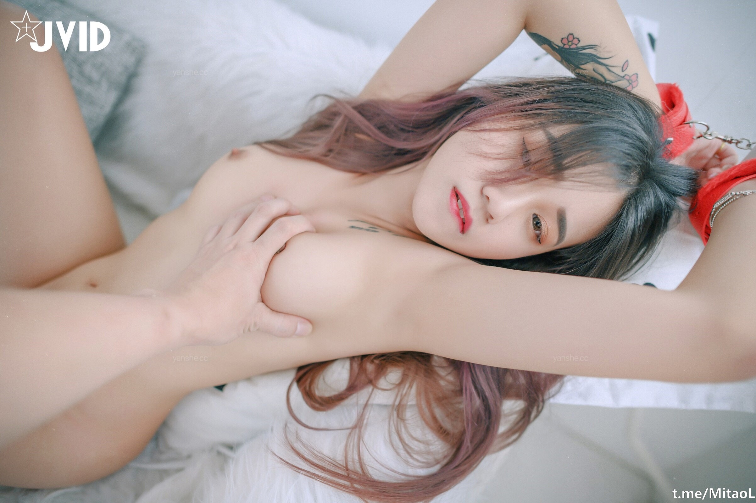 JVID韩棠 硬上隔壁邻居的可爱小妹妹109P 68