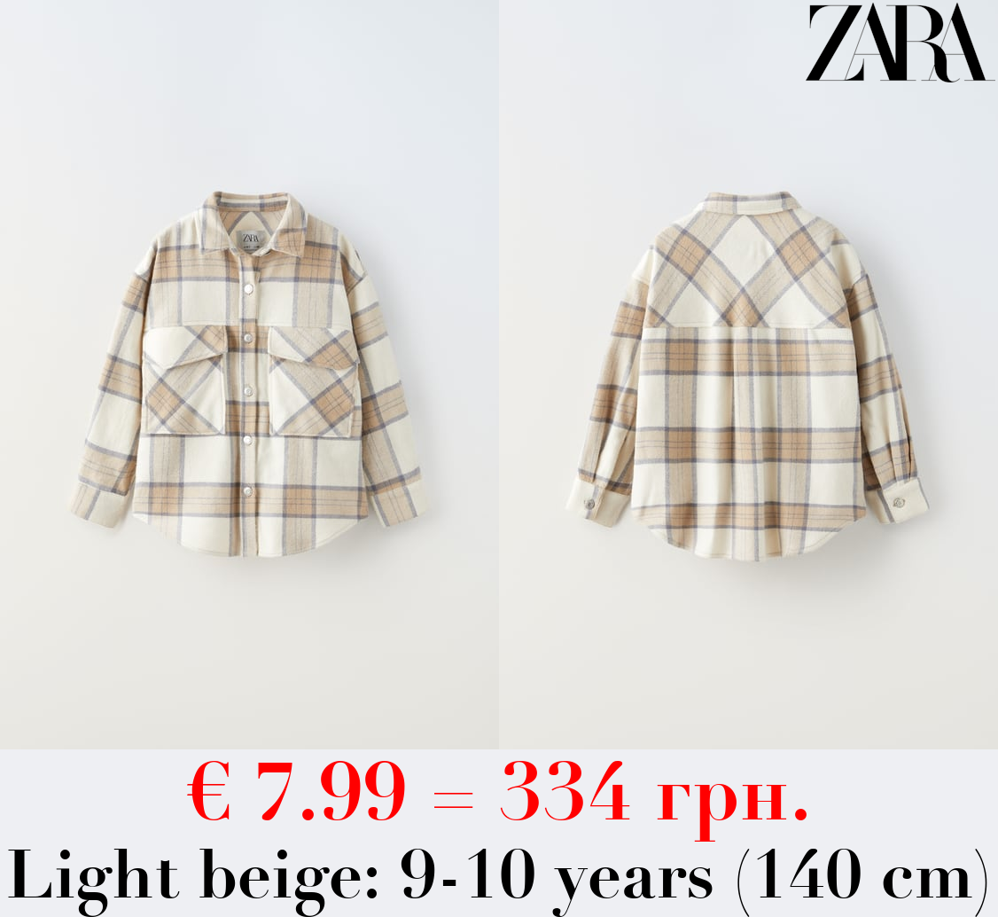 CHECK OVERSHIRT
