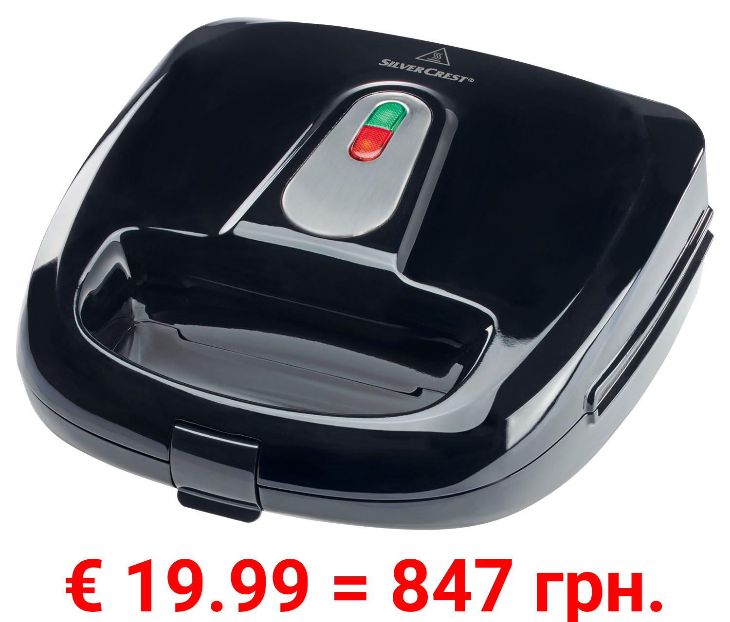 SILVERCREST® KITCHEN TOOLS Sandwichmaker »SSMW 750 D2«, mit Wechselplatten