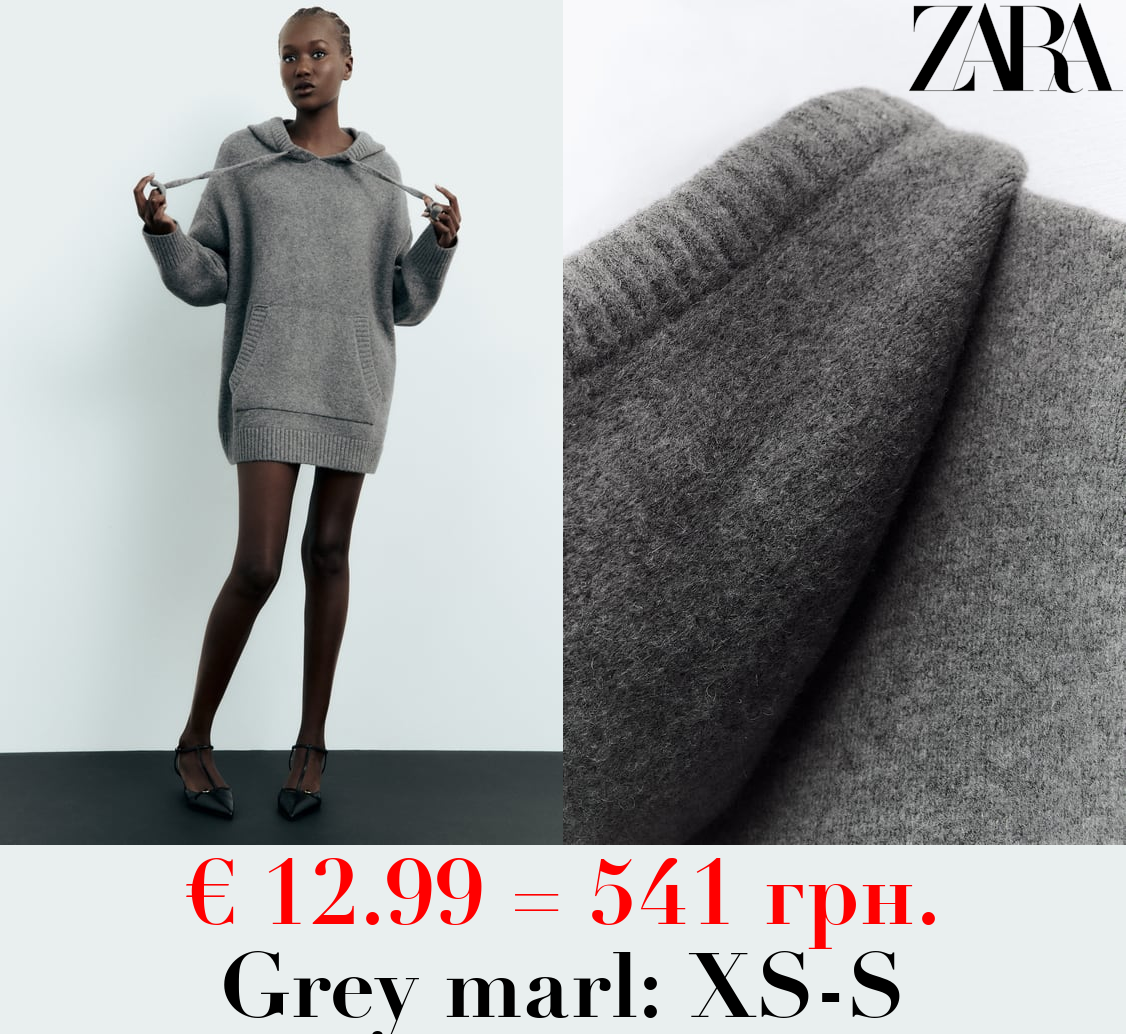 OVERSIZE KNIT SWEATSHIRT