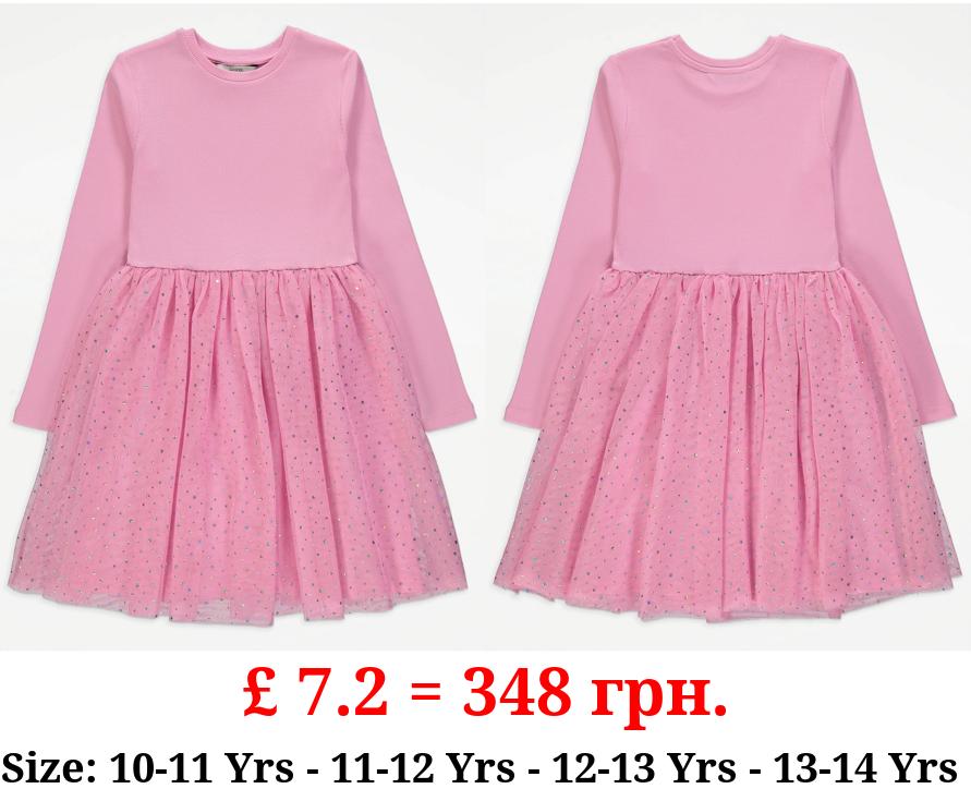 Pink Sparkle Tutu Dress