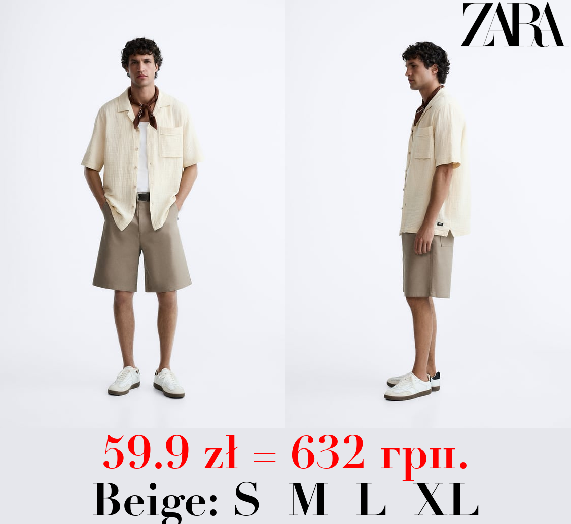 CREASED-EFFECT SHIRT