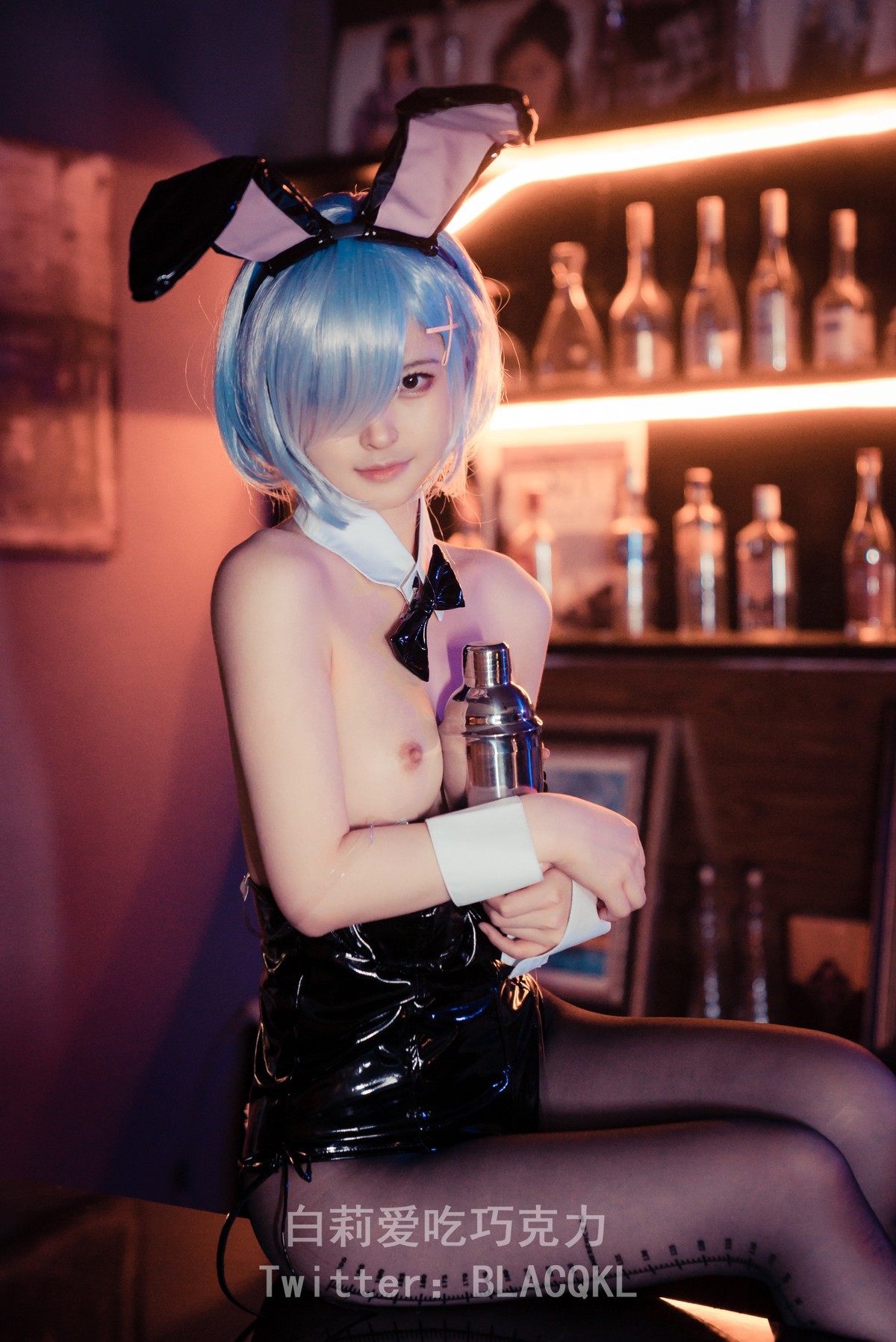 白莉愛吃巧克力 蕾姆兔女郎 39