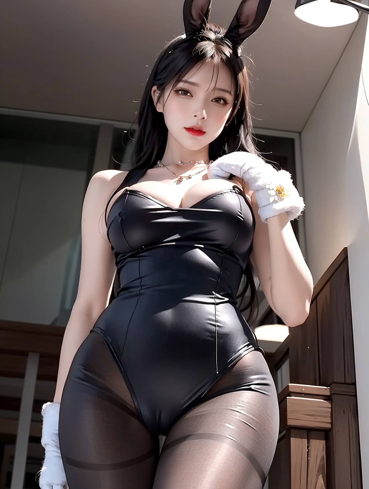 图片[44]-连体皮衣 性感兔女郎-六色网