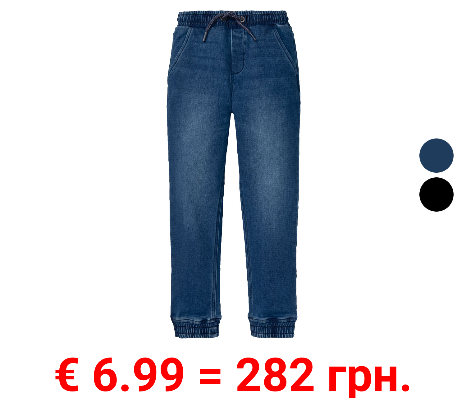 pepperts!® Kinder Sweatdenim-Jeans mit hohem Baumwollanteil