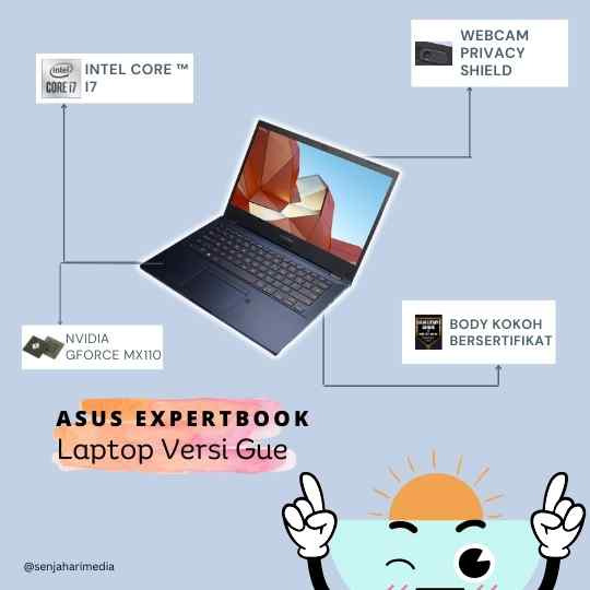 Laptop Asus ExpertBook Versiku
