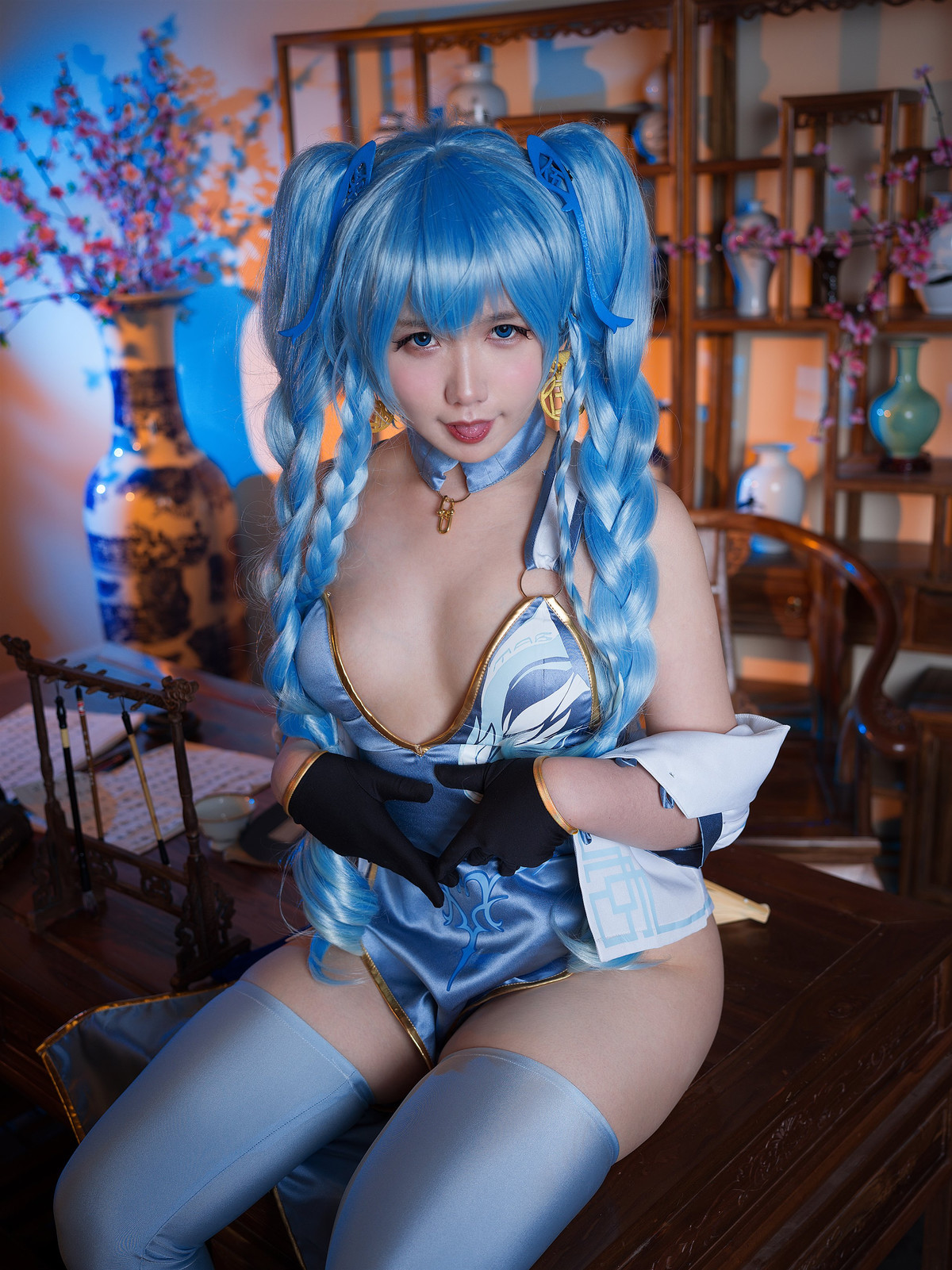Cosplay 麻花麻花酱 翠喜媚 1