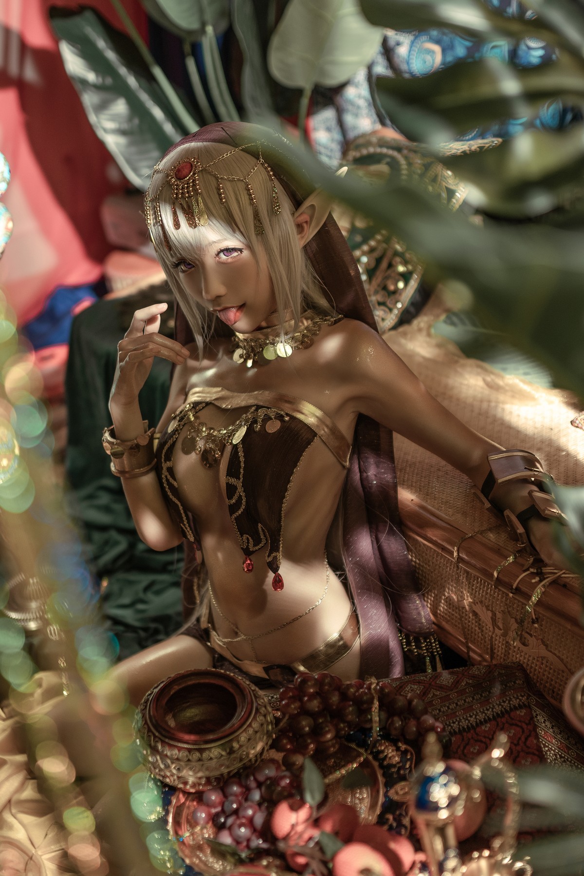 蠢沫沫 Cosplay 黑兽 黒獣 [クロイヌ] ～気高き聖女は白濁に染まる～ 25