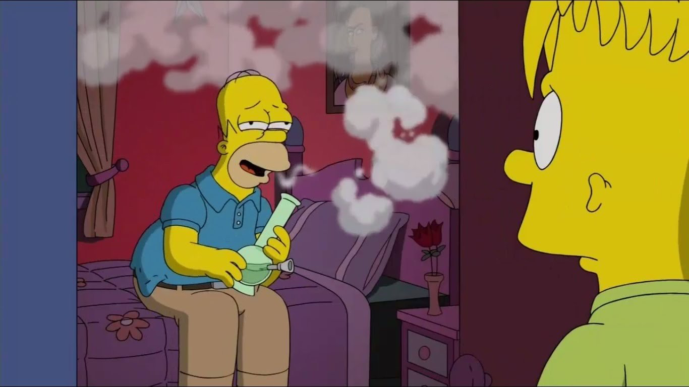 Симпсоны гомер марихуана дух который обитает в конопле