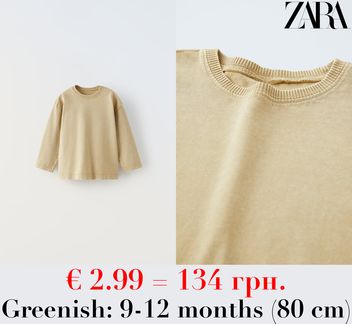 FADED-EFFECT T-SHIRT