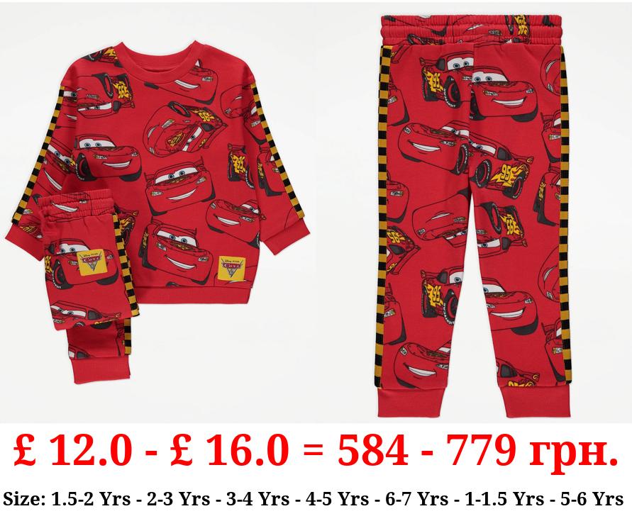 Disney Cars Lightning McQueen Sweatshirt and Joggers Outfit