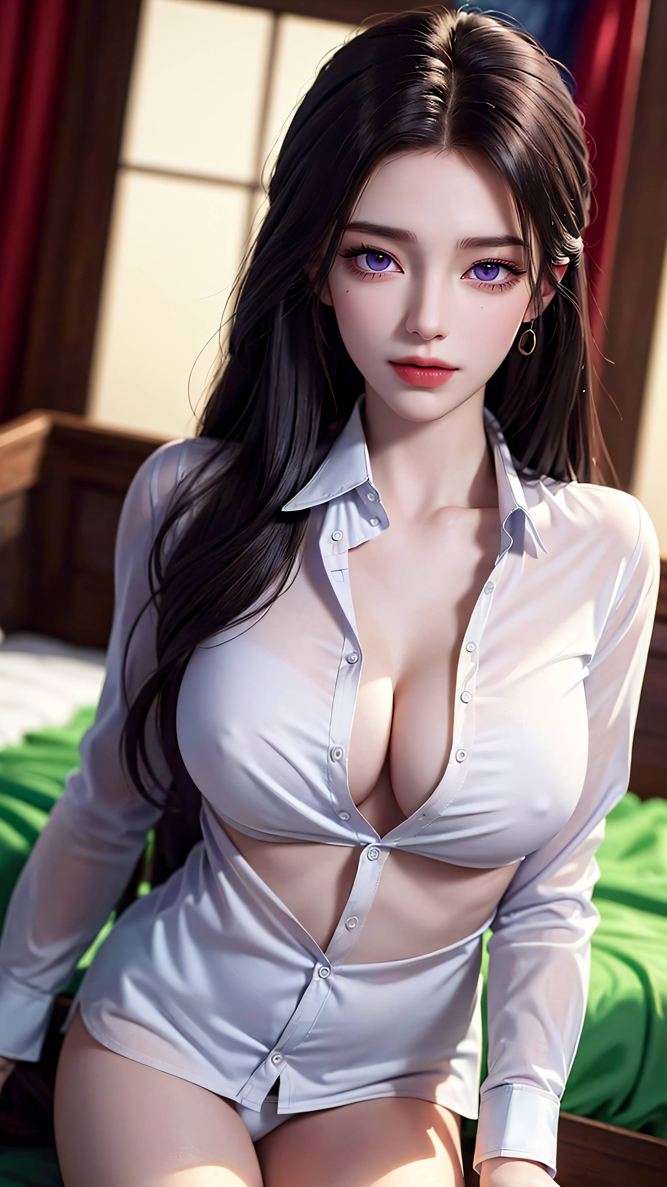 图片[38]-完美世界-月婵 白色衬衫-六色网