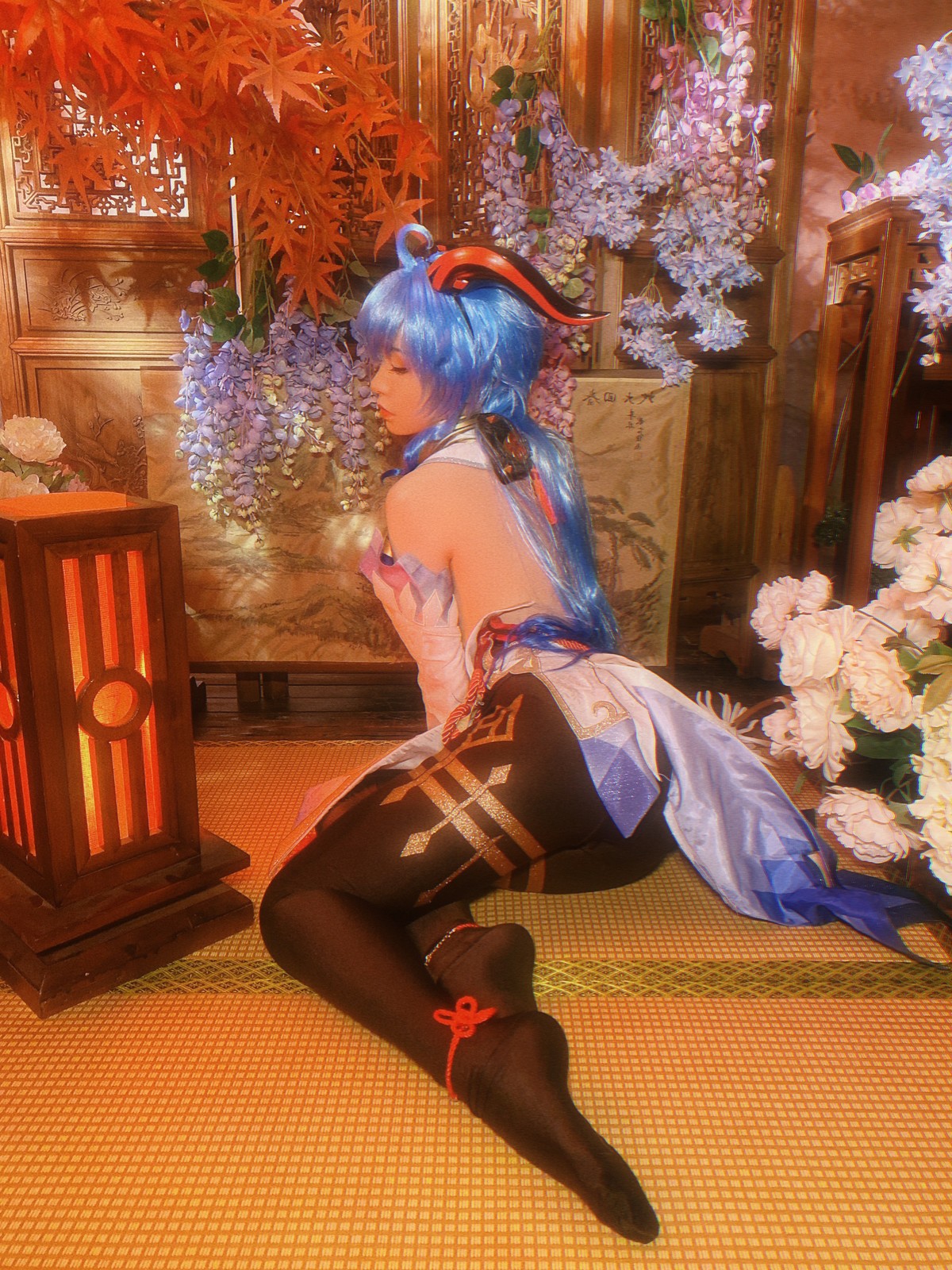 爆机少女喵小吉 Cosplay 原神 甘雨 57