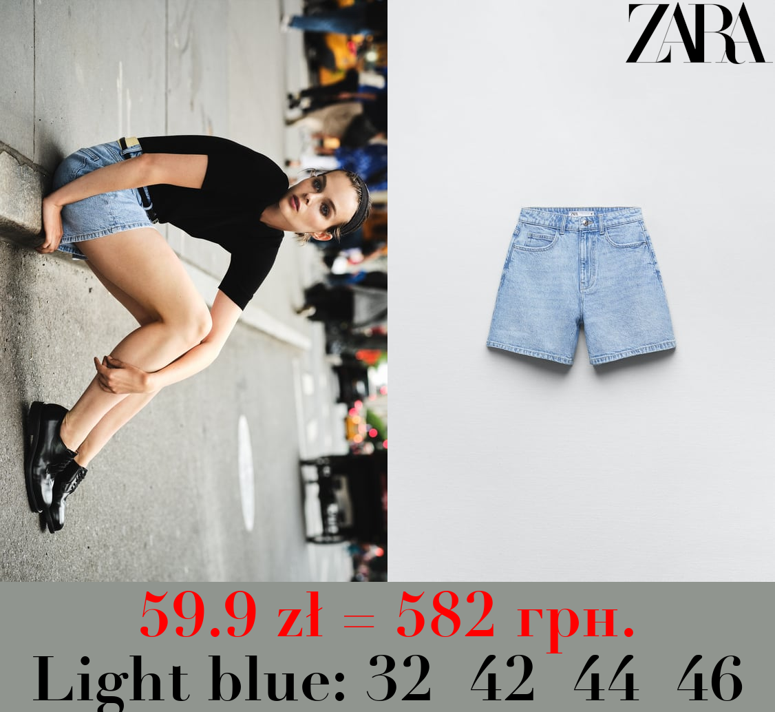 Z1975 MOM-FIT HIGH-WAIST SHORTS