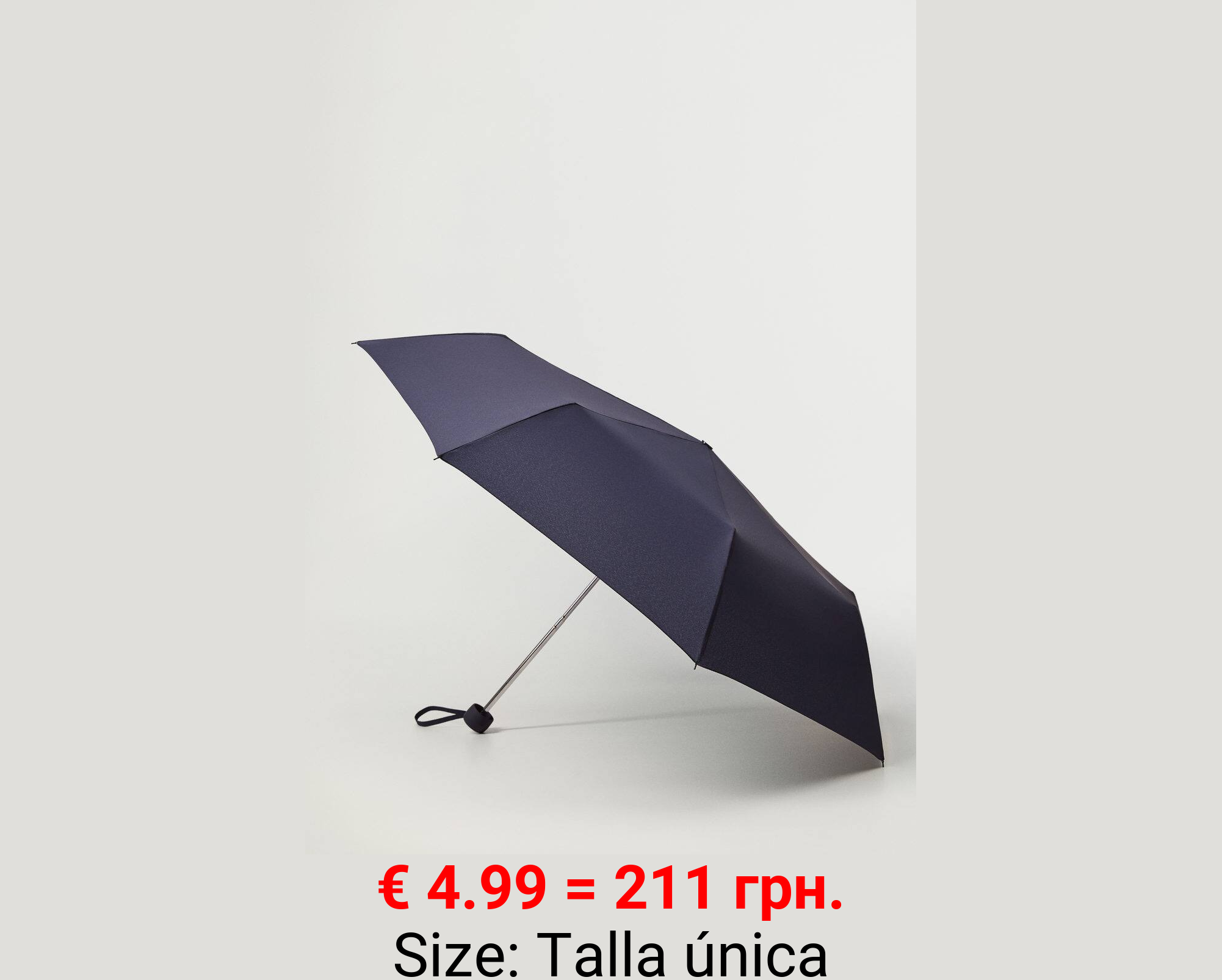 Paraguas plegable liso