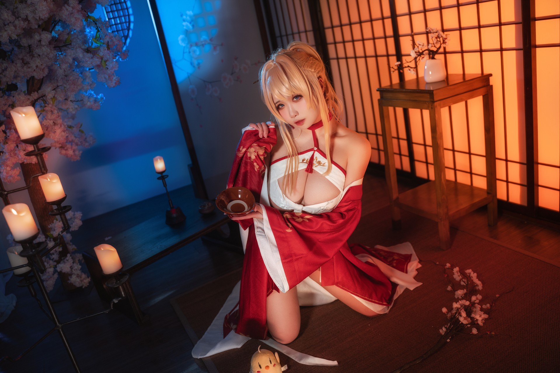 Cosplay 贞子蜜桃 碧蓝航线 新春光荣 9