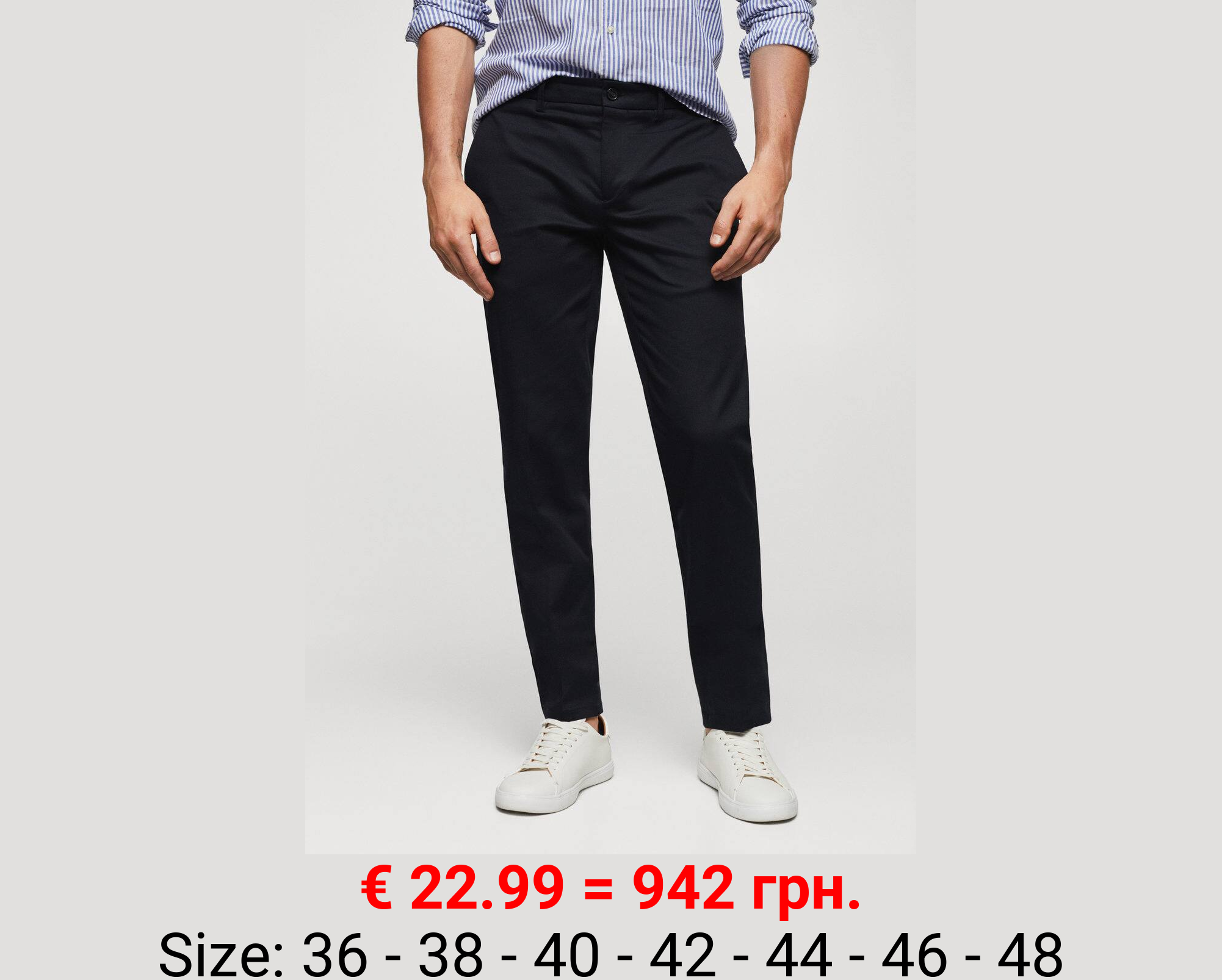Pantalón chino slim fit