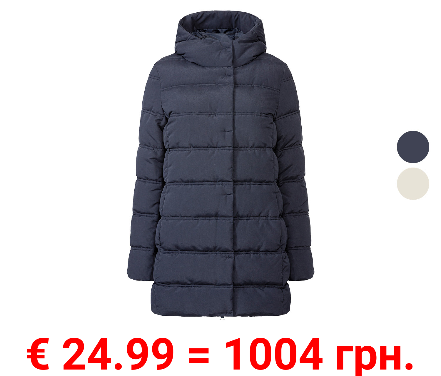 esmara® Damen Thermo-Steppmantel, windabweisend