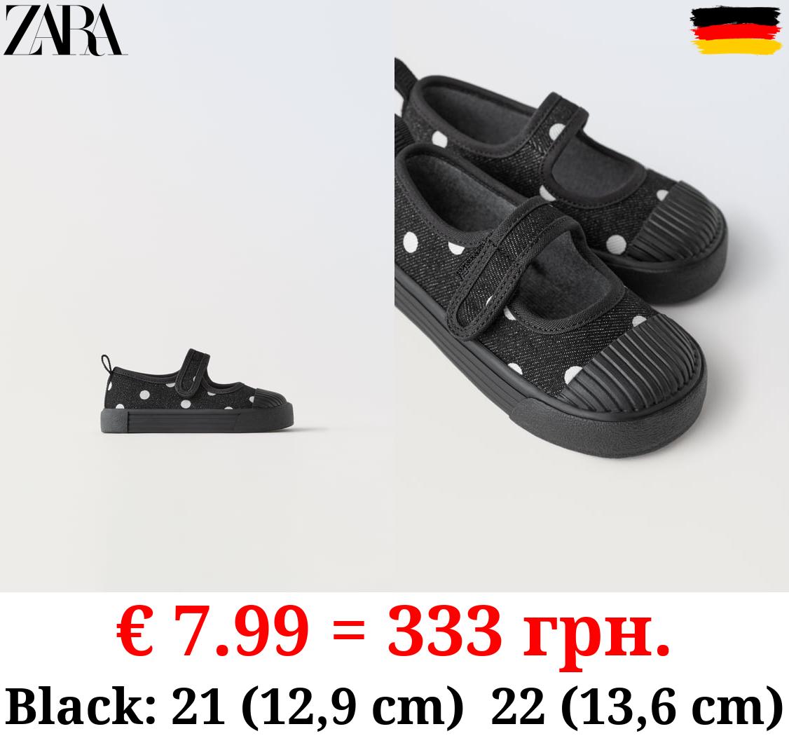 POLKA DOT OPEN SNEAKERS