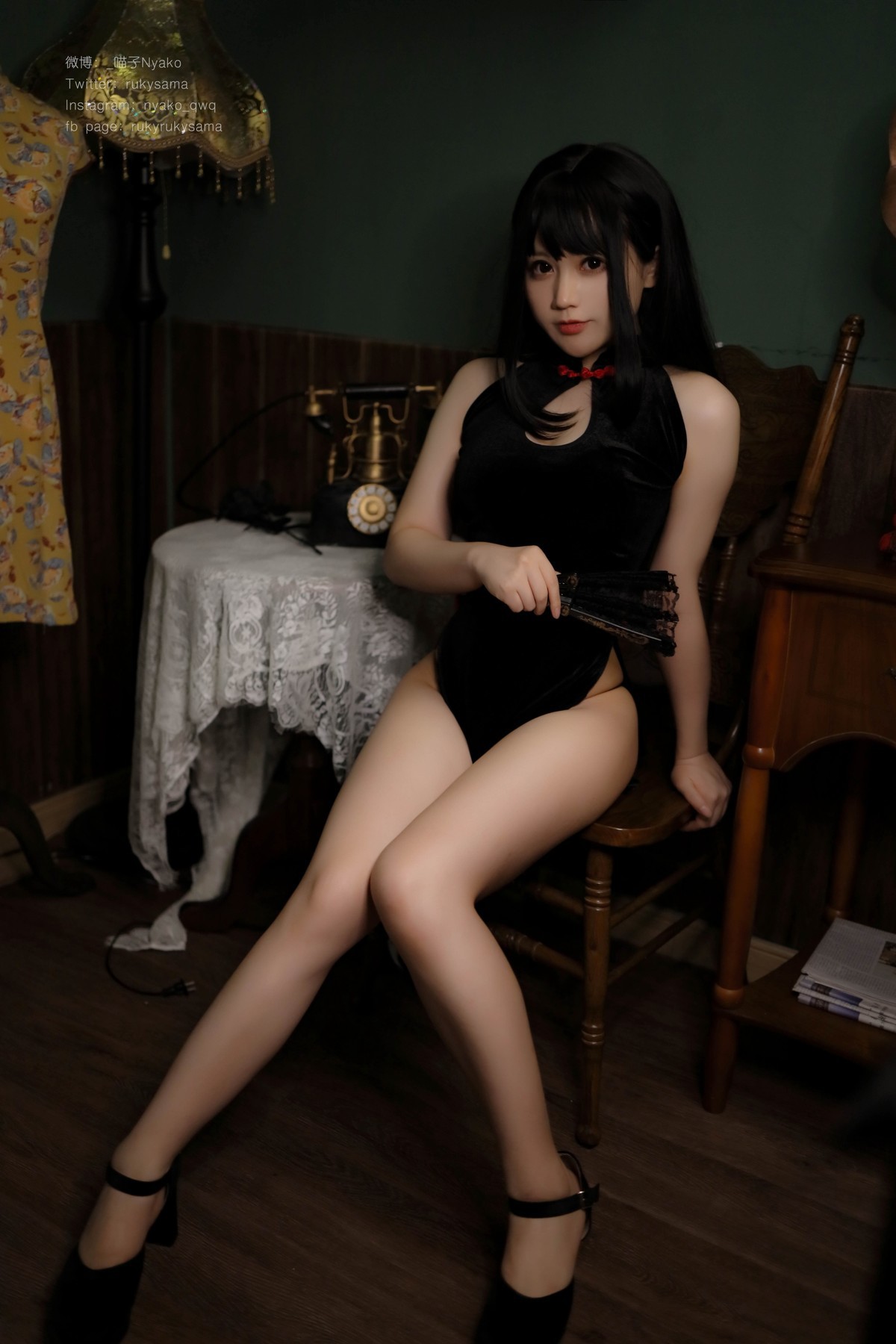 Cosplay Nyako喵子 チャイナドレス Vol.02 21