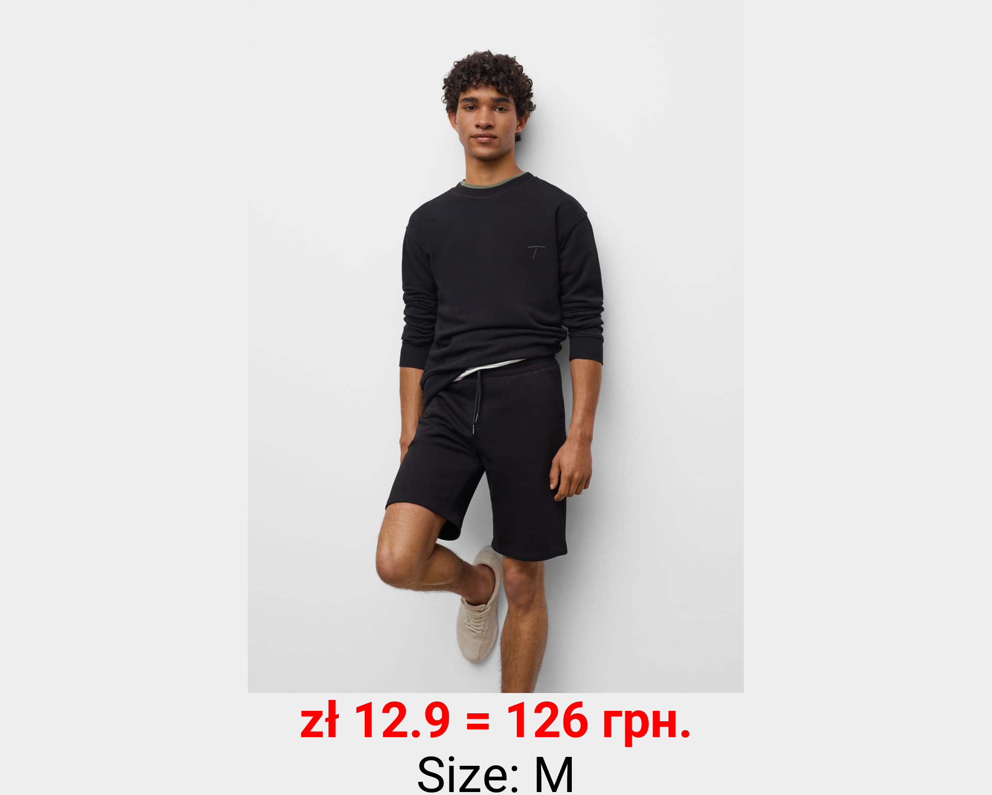 Bermudas algodón cintura elástica