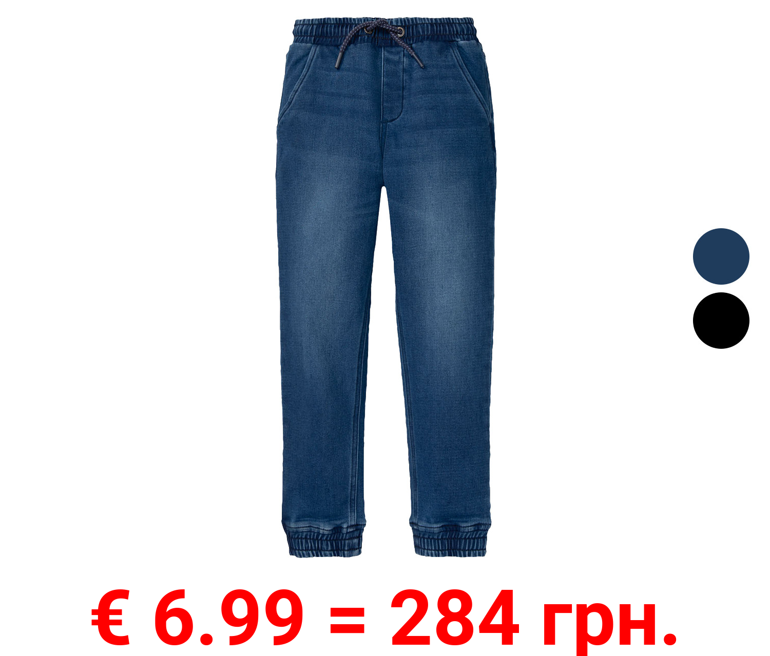 pepperts!® Kinder Sweatdenim-Jeans mit hohem Baumwollanteil