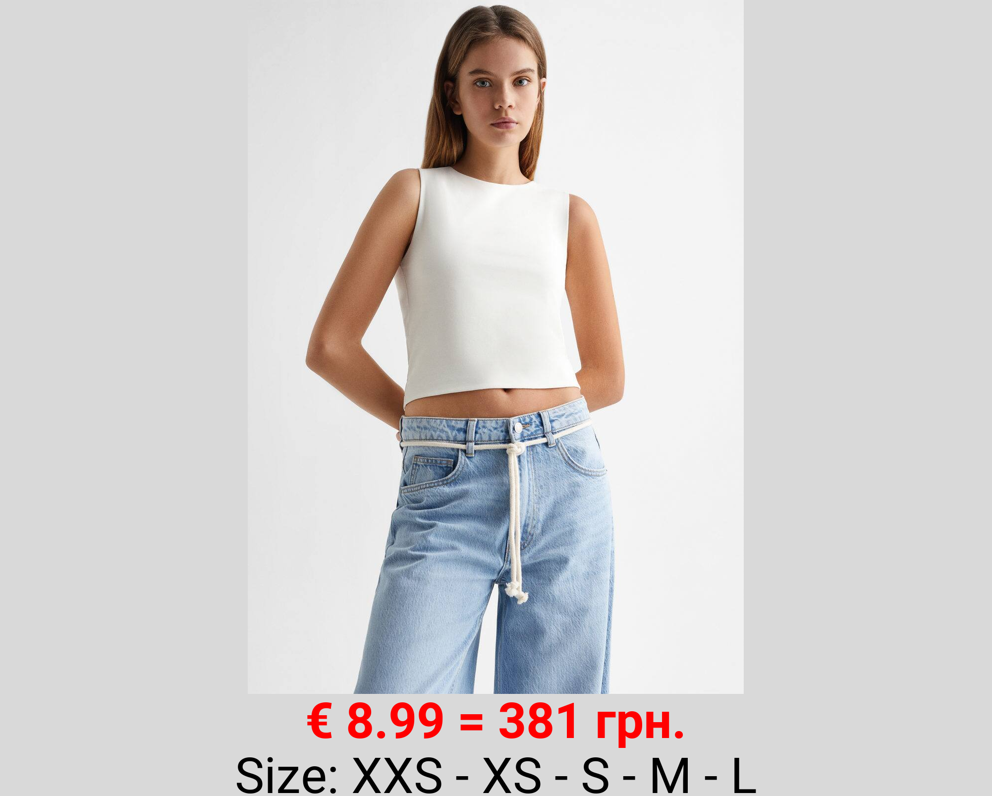 Camiseta tirante ancho