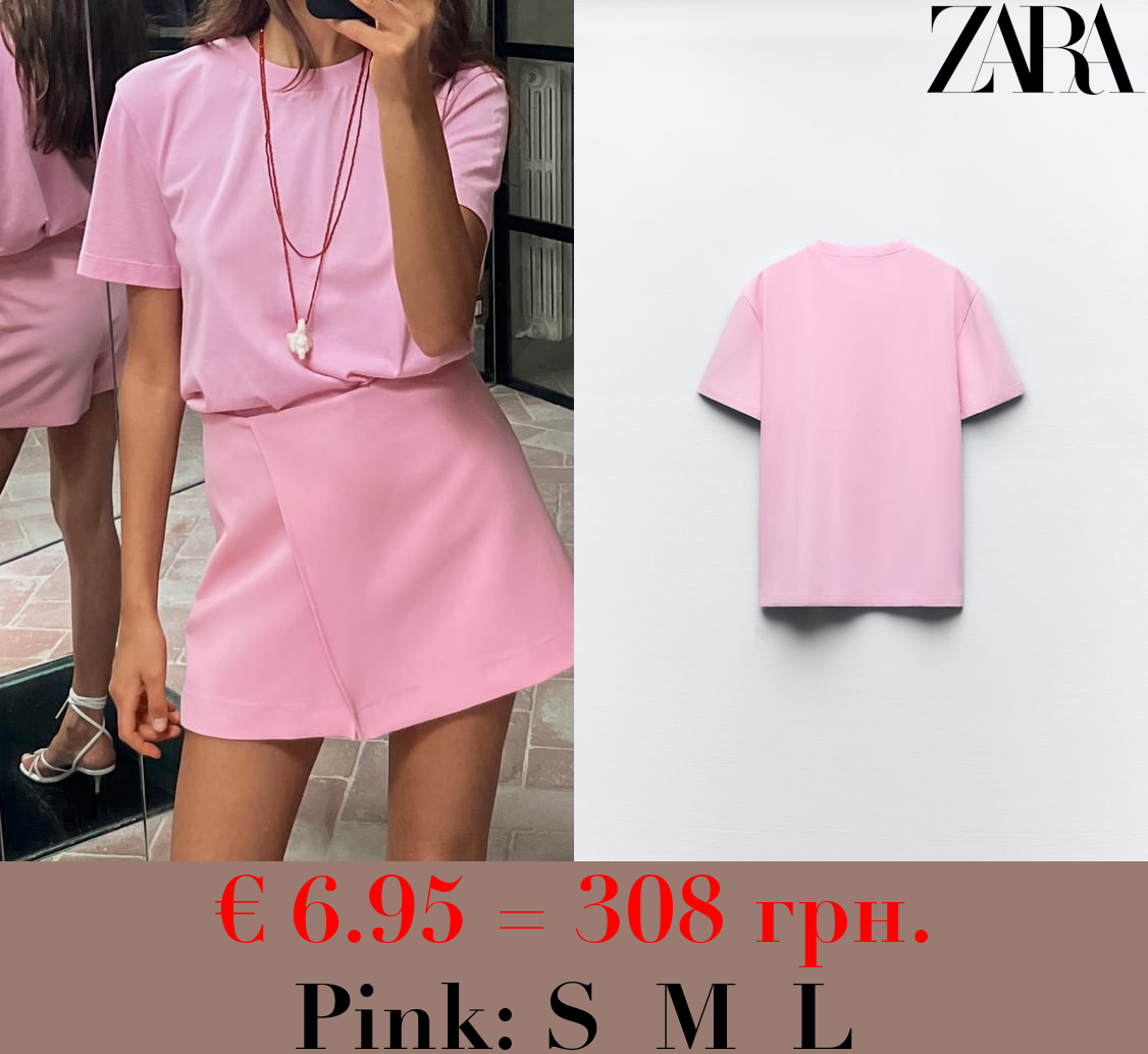 BASIC COTTON T-SHIRT