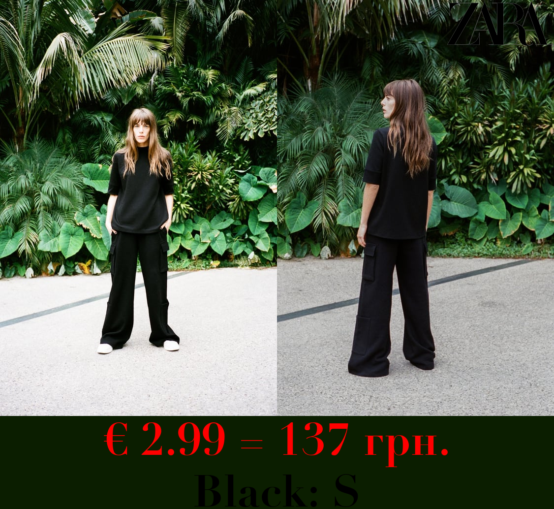 INTERLOCK MOCK NECK T-SHIRT