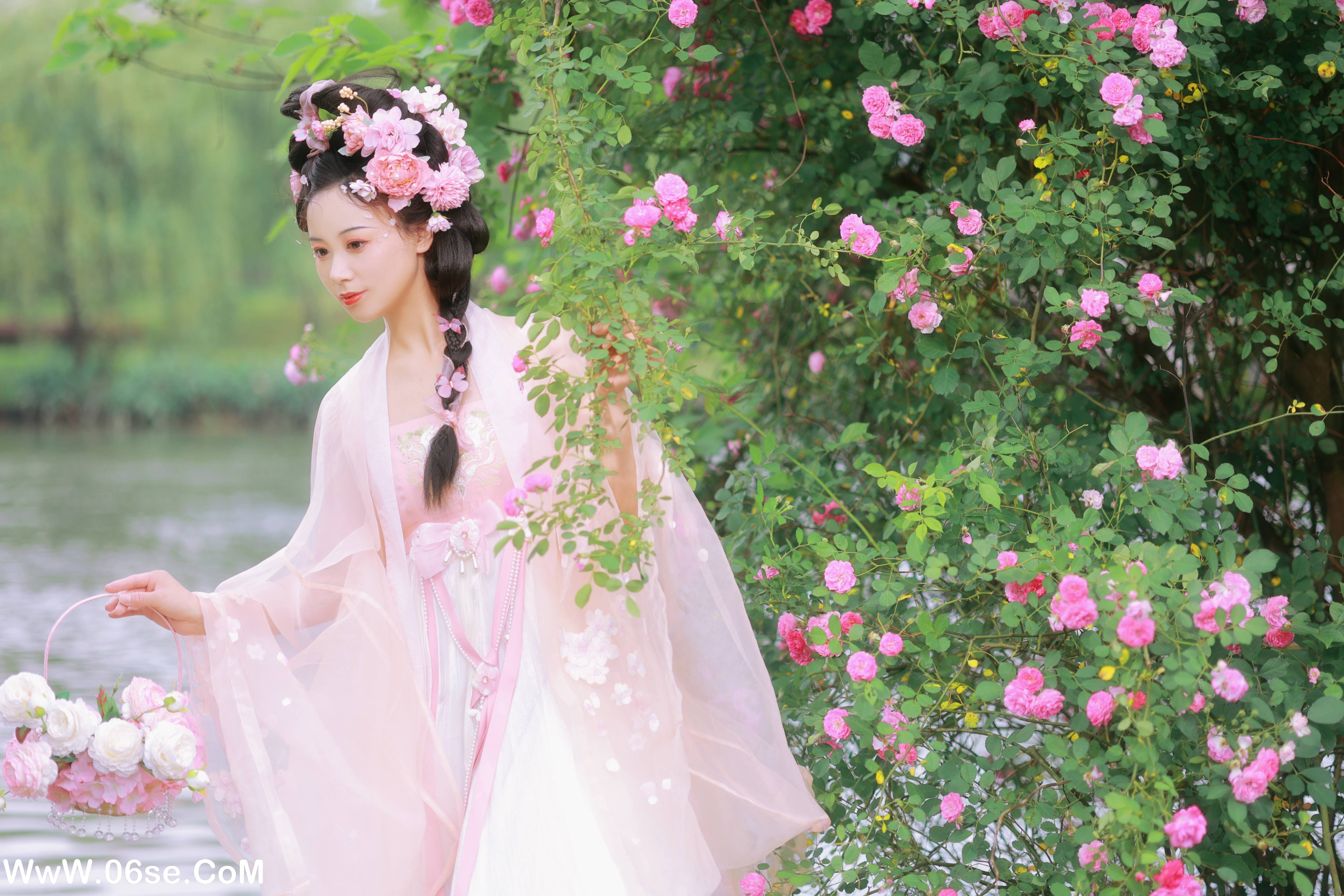 图片[8]-[YITUYU艺图语]2022.06.18 蔷薇花神 笑笑[35P-303.54MB]-六色网
