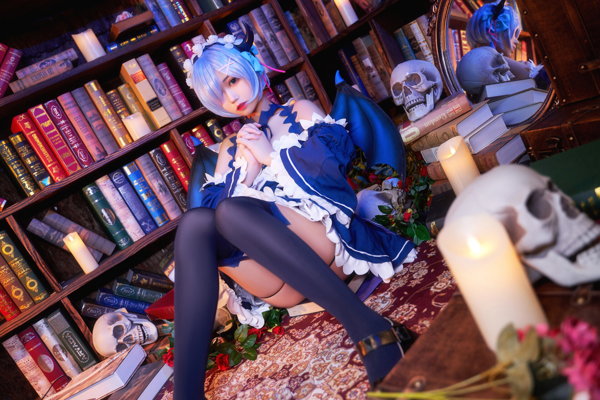 [猫君君] 雷姆小恶魔 Rem Little Devil 19